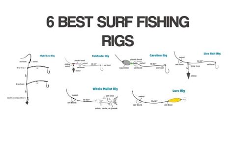 surf fishing rigs|9 Best SURF FISHING RIGS (Setup & Fishing Guide w Pictures).